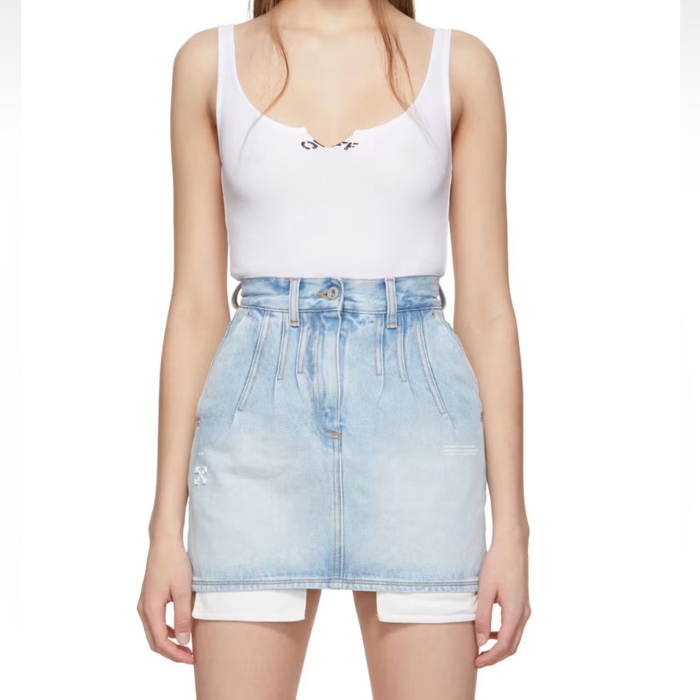 Off-White Cutted Tank Top size 40